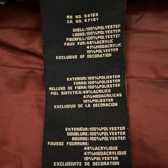 Tommy Hilfiger Women’s Fauxfur Quilted Puffer Coat - Picture 6 of 8